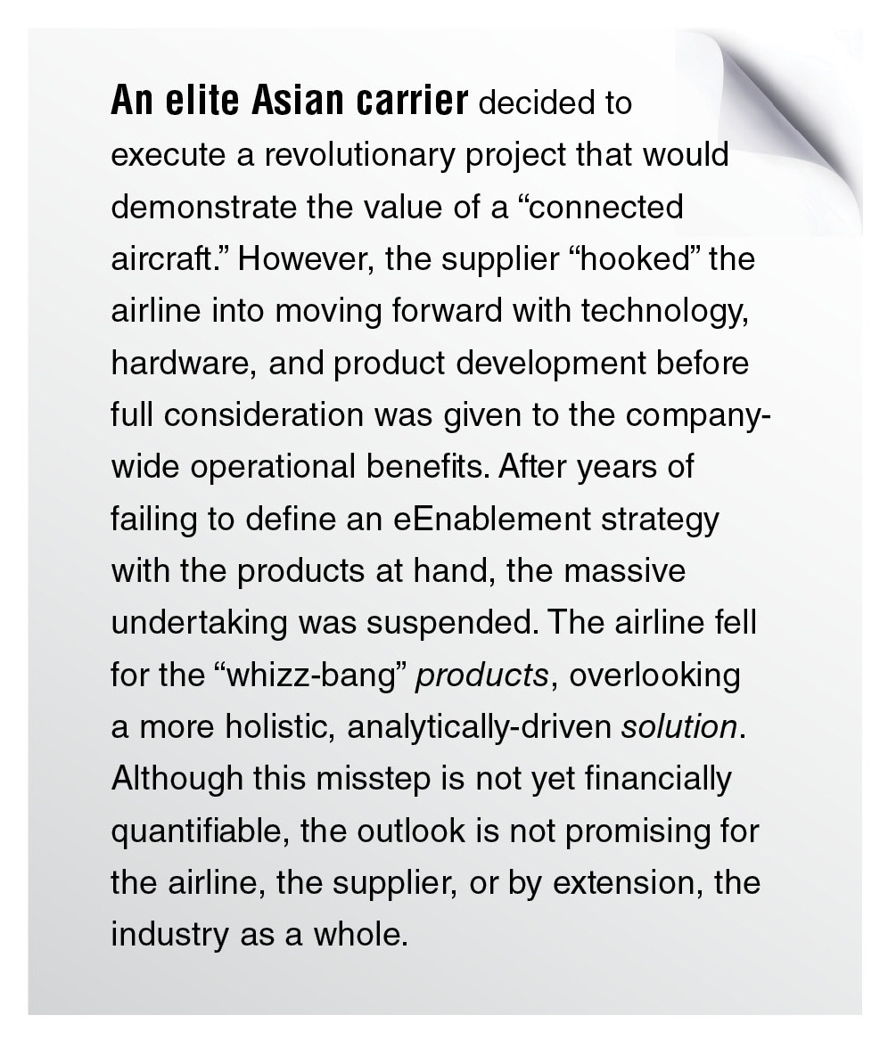 Case 2: An elite Asian carrier