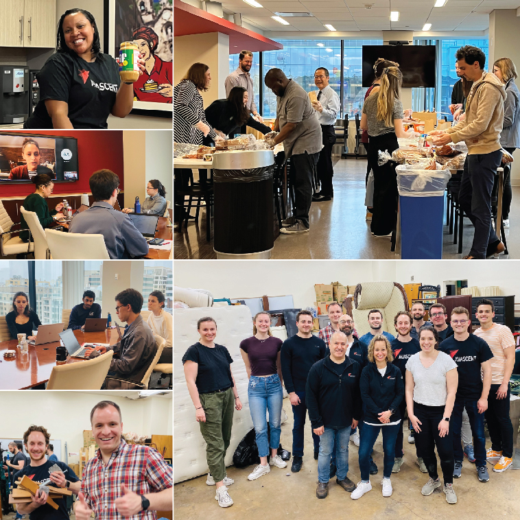 Images of Avascent's Founders Day of Service 2022